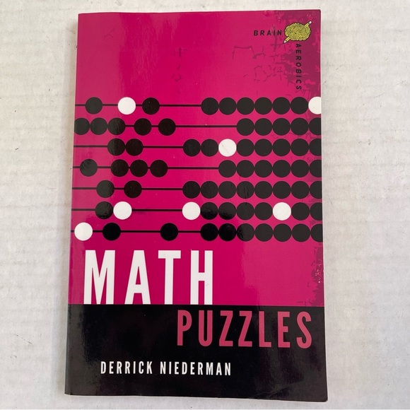 Brain Aerobics Math Puzzles Paperback By Derrick Niederman - Picture 1 of 7